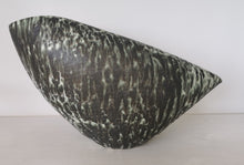 Oval Form with Speckled Glaze, Vessel N.98, Interior Sculpture, Objet D'Art