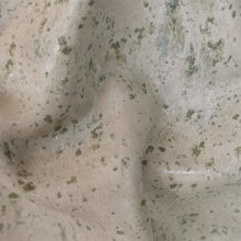 Medium Tall White Crumpled Form with Green Crystals, Vessel N.128, Interior Sculpture, Objet D'Art