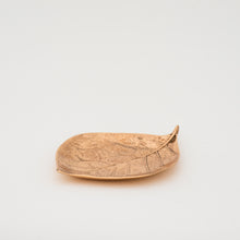 Cast Bronze Leaf Decorative Handmade Dish Vide-poche, Medium