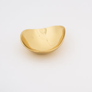 Polished Brass Shallow Bowl