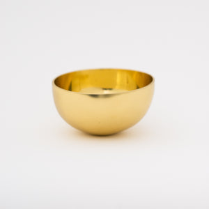 Small Polished Brass Bowl, Vide-poche
