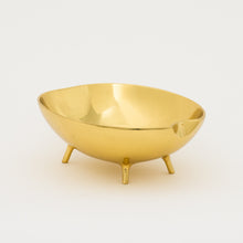 Polished Brass Bowl With Legs Videpoche