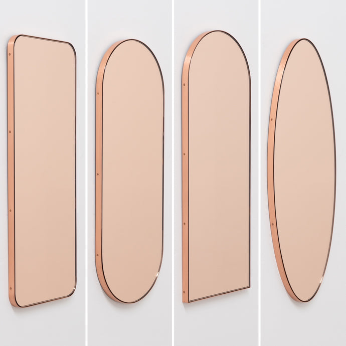 Rose Gold Tinted Mirror Collection