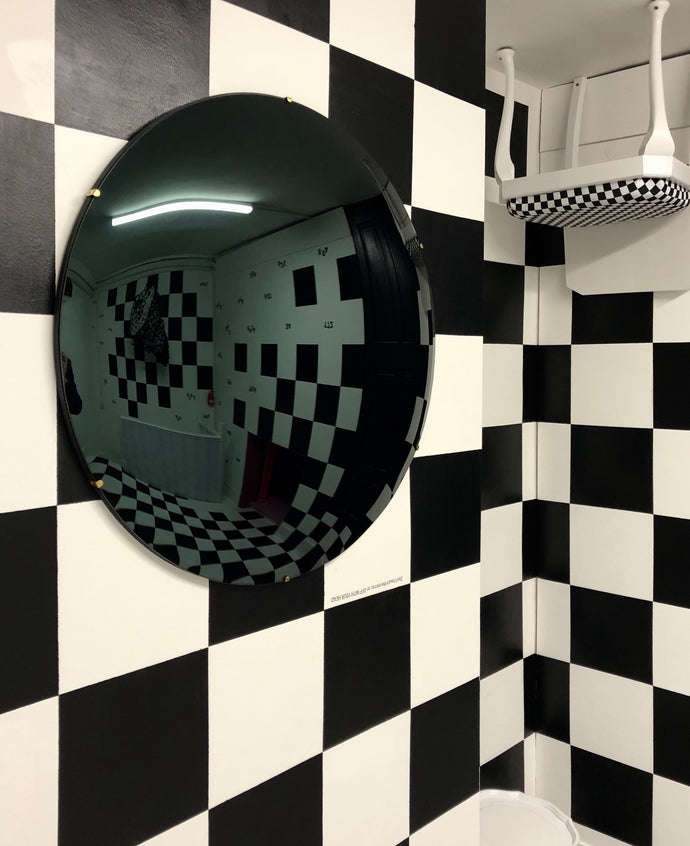 Black Convex Mirror @ Alice in Hackneyland