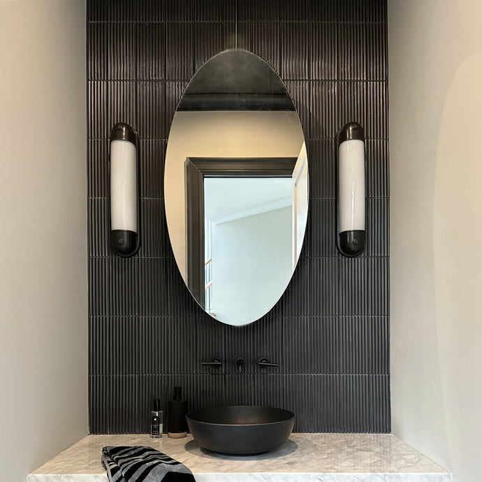 Bespoke Ceiling Suspended Ovalis™ Mirror