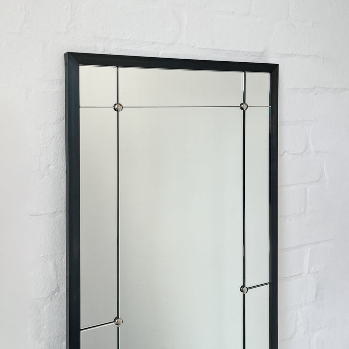 NEW Quadris™ Rectangular Multi-Panelled Mirror with Blackened Metal Frame