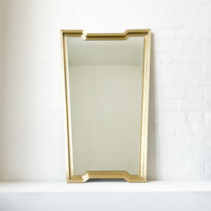 NEW Toledo Vintage Inspired Mirror with Brass Full Frame