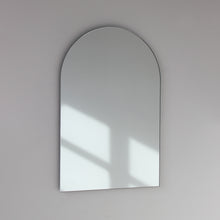 Arcus™ Arched Minimalist Frameless Mirror with a Floating Effect