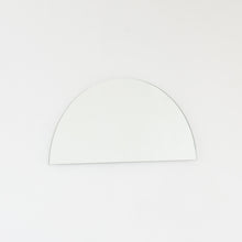 Luna™ Half Moon Semi-circular Minimalist Frameless Mirror