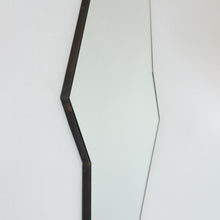NEW Octagon Bapa™ Irregular shaped Art Deco Mirror with a Bronze Patina Frame