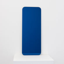 In Stock Quadris™ Blue Tinted Rectangular shaped Minimalist Frameless Mirror