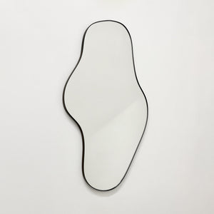 Bapa™ Irregular shaped Organic Mirror with a Bronze Patina Frame