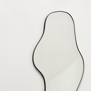 Bapa™ Irregular shaped Organic Mirror with a Bronze Patina Frame