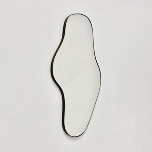 Bapa™ Irregular shaped Organic Mirror with a Bronze Patina Frame