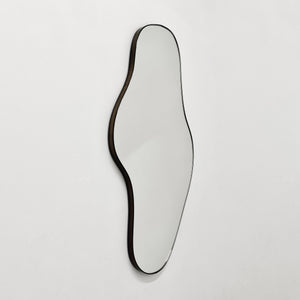 Bapa™ Irregular shaped Organic Mirror with a Bronze Patina Frame