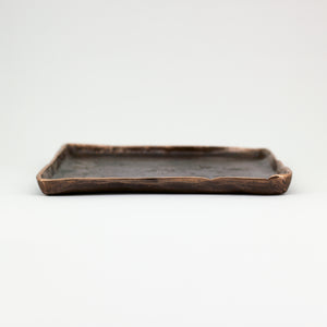 Handmade Cast Bronze Trinket Tray Inspired by Wabi-Sabi