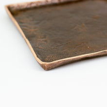 Handmade Cast Bronze Trinket Tray Inspired by Wabi-Sabi
