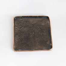 Small Handmade Cast Bronze Trinket Tray Inspired by Wabi-Sabi
