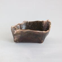 Wabi Sabi Irregular Small Hand Cast Bronze Decorative Bowl, Vide-Poche