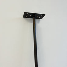 In Stock Ceiling Suspended Quadris Rectangular Mirror with Bronze Patina Full Frame and Front Illumination