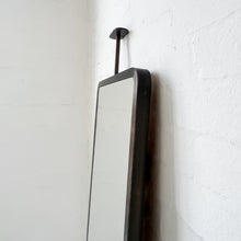 NEW Ceiling Suspended Quadris Rectangular Mirror with Mitred Bronze Patina Full Frame