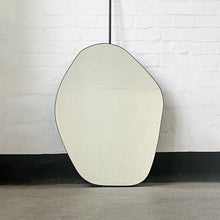 NEW Ceiling Suspended Freeform Mirror with Minimalist Black Frame