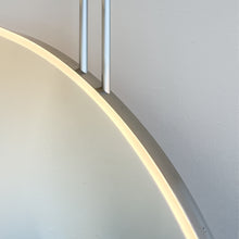 NEW Orbis™ Countertop to Ceiling Round Mirror with Front Illumination