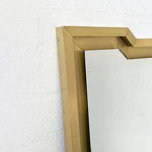 NEW Toledo™  Vintage Inspired Mirror with Brass Full Frame