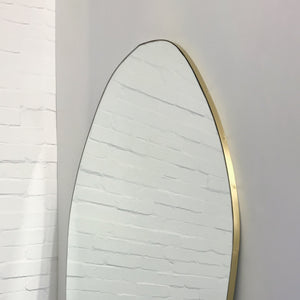 Nuva™ Organic Shaped Frameless Modern Mirror, Oversized