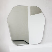 Gaudia™ Overmantel Hexagonal Bevelled Mirror with a Handcrafted Bronze Patina Frame