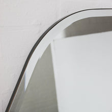 Gaudia™ Overmantel Hexagonal Bevelled Mirror with a Handcrafted Bronze Patina Frame