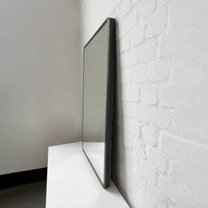Quadris™ Front Illuminated Rectangular Mirror with Bronze Patina Mitred Full Frame