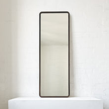 NEW Quadris™ Rectangular Long Mirror with Bronze Patina Mitred Full Frame