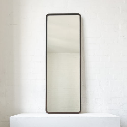 NEW Quadris™ Rectangular Long Mirror with Bronze Patina Mitred Full Frame