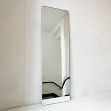 ON SALE Oversized Quadris™ Wall leaning and Wall Hanging Rectangular Mirror, Brass Frame