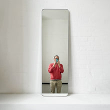 ON SALE Quadris™ Rectangular Mirror with Polished Stainless Steel Frame