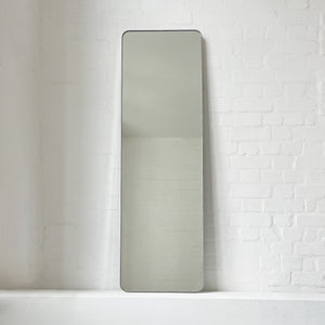 ON SALE Quadris™ Rectangular Mirror with Polished Stainless Steel Frame
