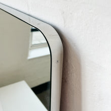 ON SALE Quadris™ Illuminated Rectangular Mirror with Polished Stainless Steel Frame