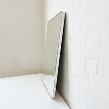 ON SALE Quadris™ Illuminated Rectangular Mirror with Polished Stainless Steel Frame