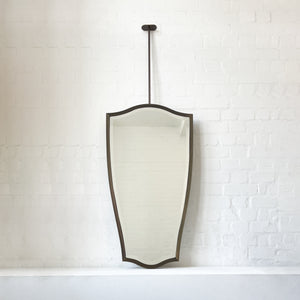 Ceiling Suspended Vintage N.7 Freeform Bevelled Mirror
