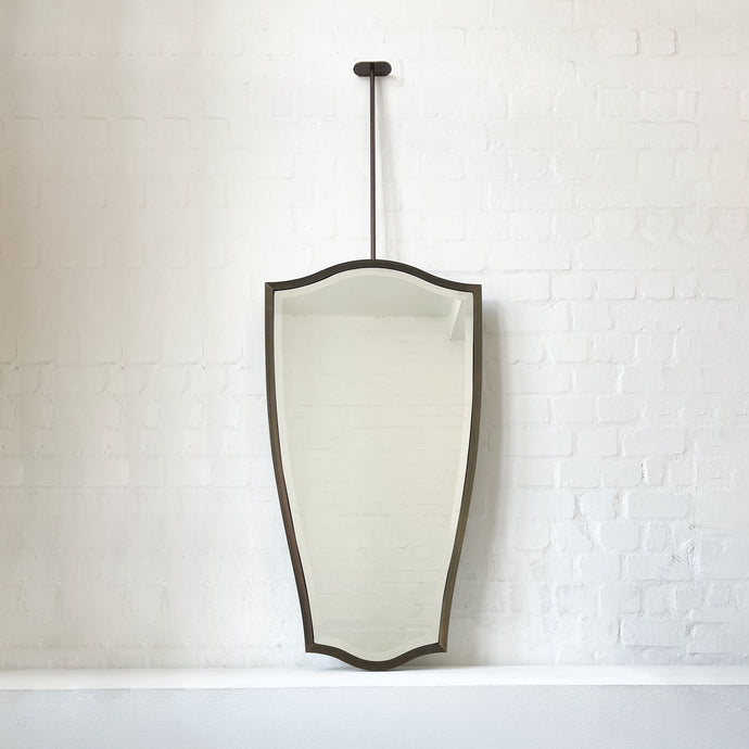 Ceiling Suspended Vintage N.7 Freeform Bevelled Mirror