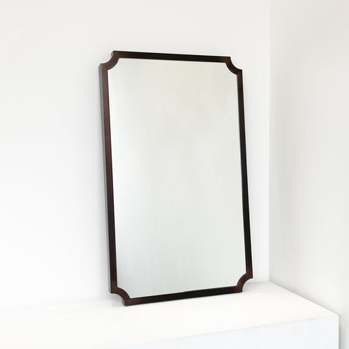 NEW Vintage Inspired N.8 Wall Mirror with Bronze Patina Full Frame