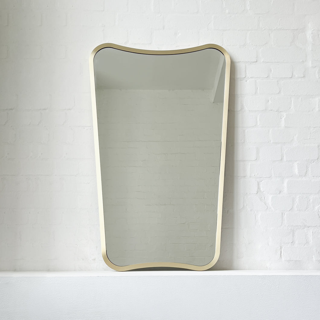 NEW Freeform Mirror with Brass Full Frame - AP Vintage Series Two