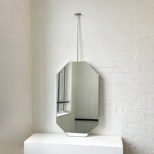 Ceiling Suspended Octagonal Mirror with Minimalist Frame