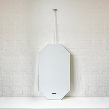 Ceiling Suspended Octagonal Mirror with Minimalist Frame