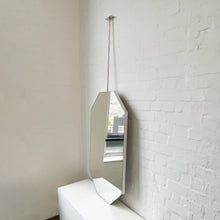 Ceiling Suspended Octagonal Mirror with Minimalist Frame
