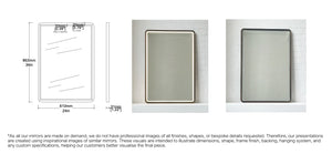 Set of 3 Besoke Mirrors