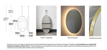 Set of 4 Bespoke Mirrors for Emily Harrell Designs
