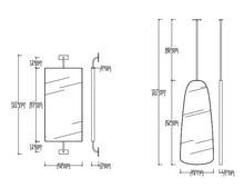 Set of 3 Bespoke Mirrors for Emma Piraino