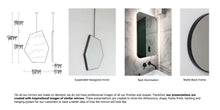 Set of 4 Bespoke Mirrors for Emily Harrell Designs